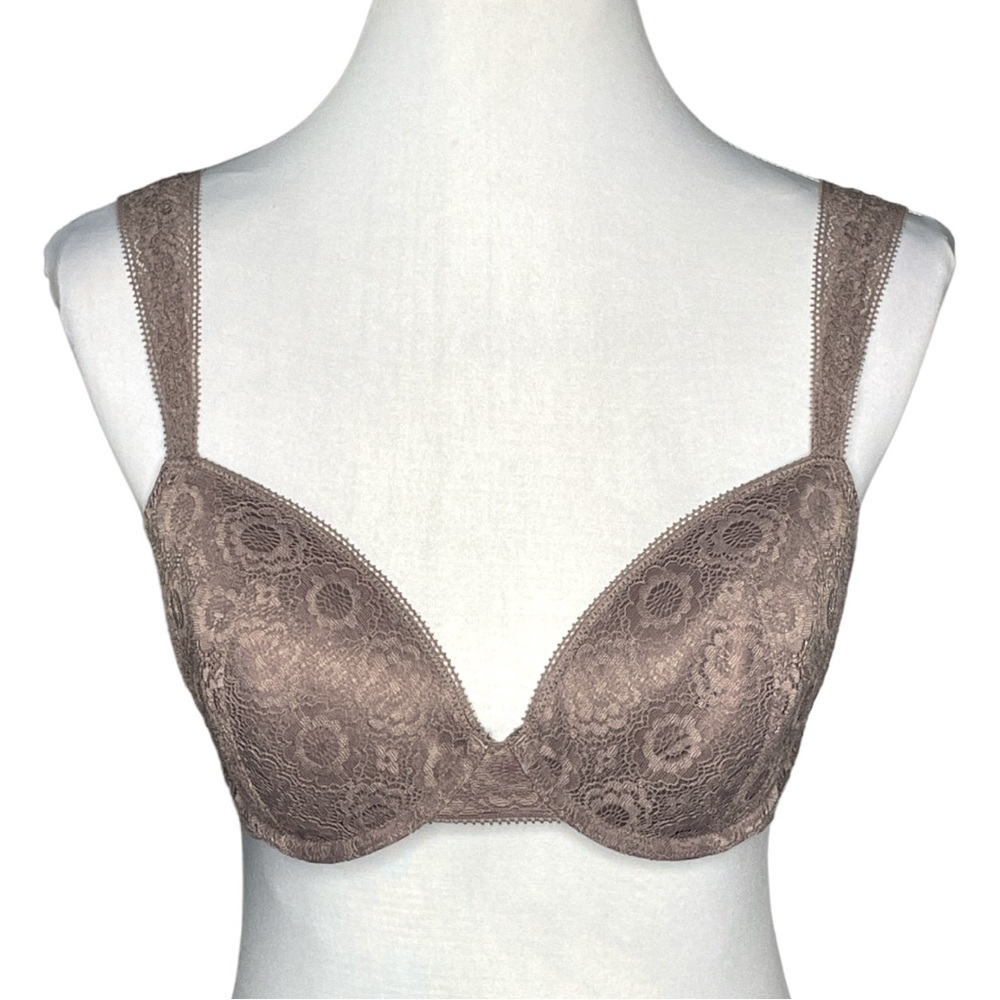Aerie Lace Multi Way Bra Taupe Size 36C